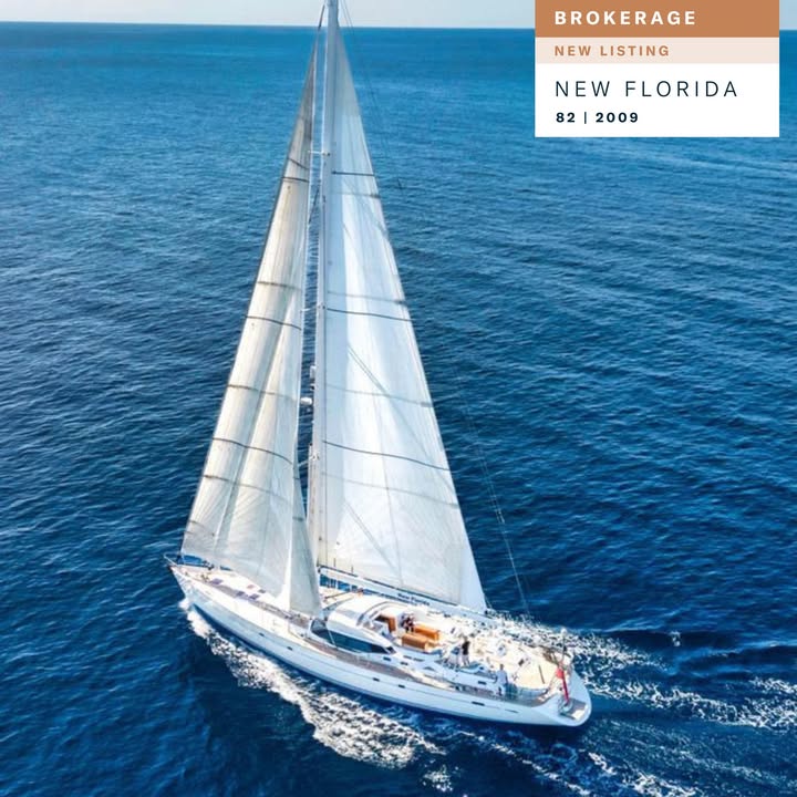 BROKERAGE - NEW LISTING
New Florida | 82 | 2009

Exceptional ocean ready sailing yacht refitted in 2020 with an excess of €340k. Now in Oyster Palma, VAT paid and ready to explore. 

Discover: oysteryachts.com/sailing-yachts…

#OysterYachts #OysterBrokerage