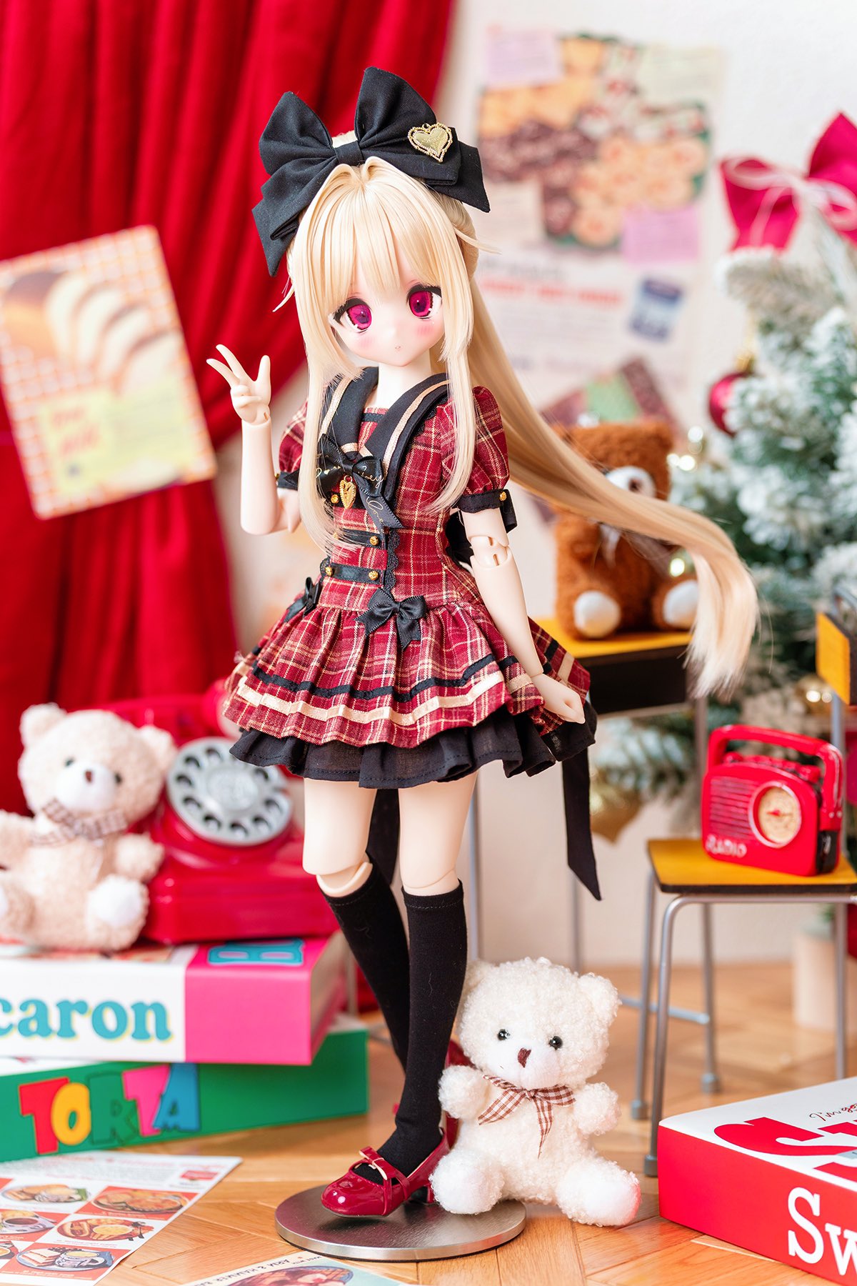 専用リペイントドール˗ˏˋ ♡ ˎˊ˗お洋服つき 新商品】えっくす☆きゅーと「Sweet Memory♥ コーディネイト