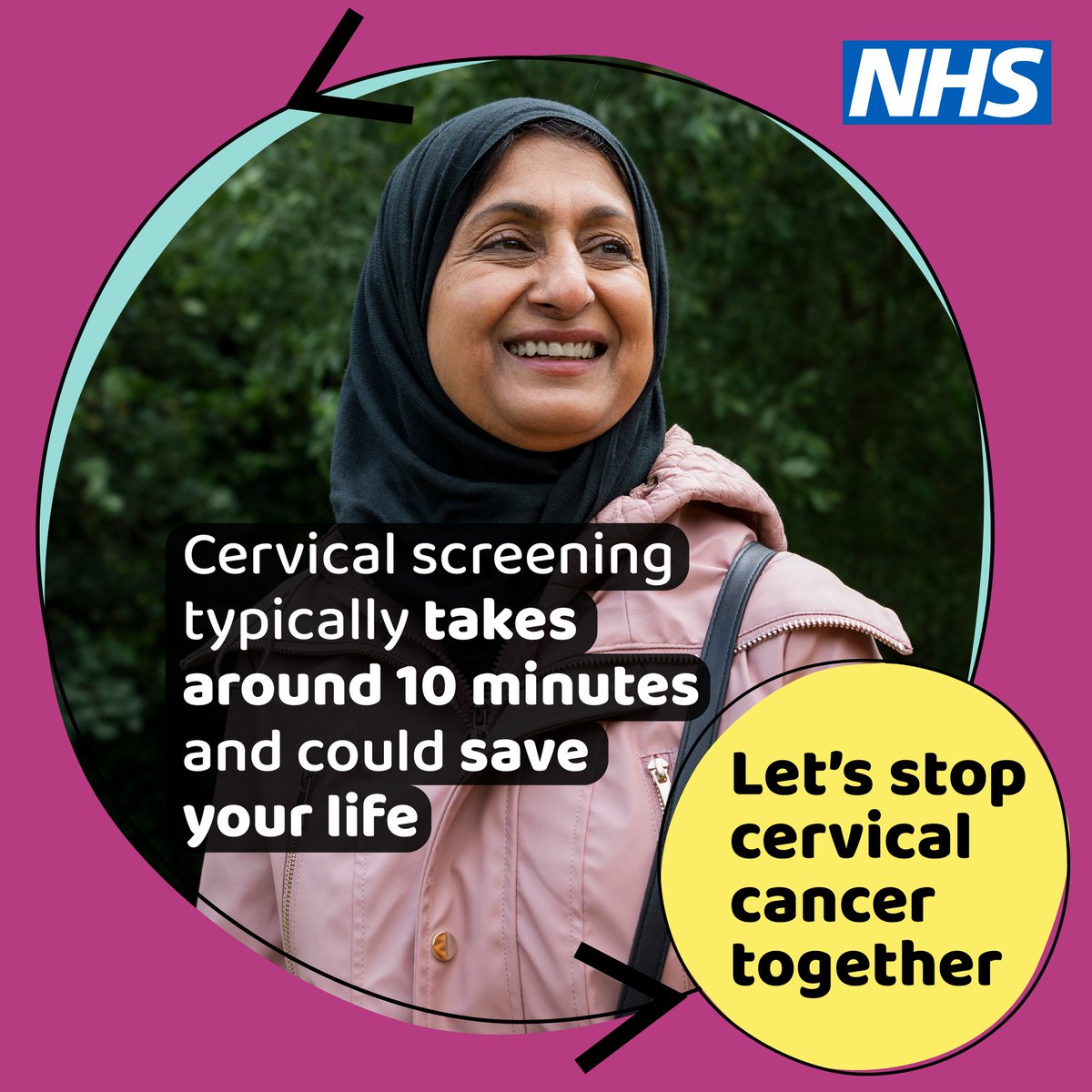RotherHealth's tweet image. Cervical screening checks for high-risk types of the HPV virus. It is the best way to find out who is at higher risk of developing the cell changes that could lead to cervical cancer.
Find out more ➡️ nhs.uk/tests-and-trea…