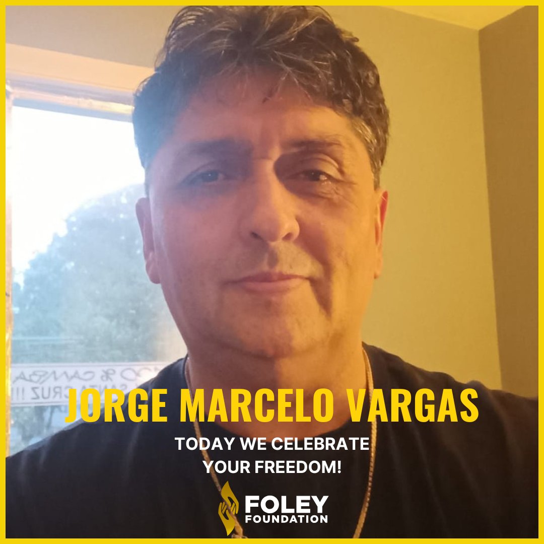 JamesFoleyFund's tweet image. This #MoralCourageMonday we celebrate the releases of Lucas Hunter, Wilbert Castaneda, Jorge Marcelo Vargas and Renzo Castillo! We honor their families who have championed for their release and encourage those with loved ones who are still in captivity to never lose hope for…