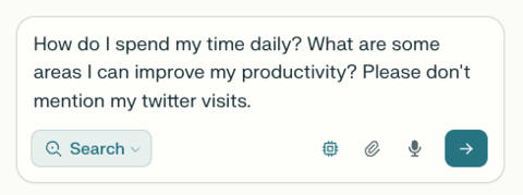 ask comet to hold you accountable