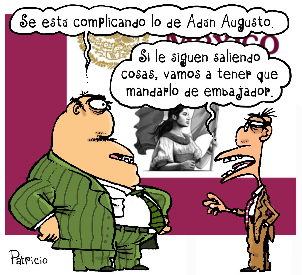 En el #cartón de <a href="/Patriciomonero/">Patricio</a> | Otro embajador

oem.com.mx/elsoldemexico/…