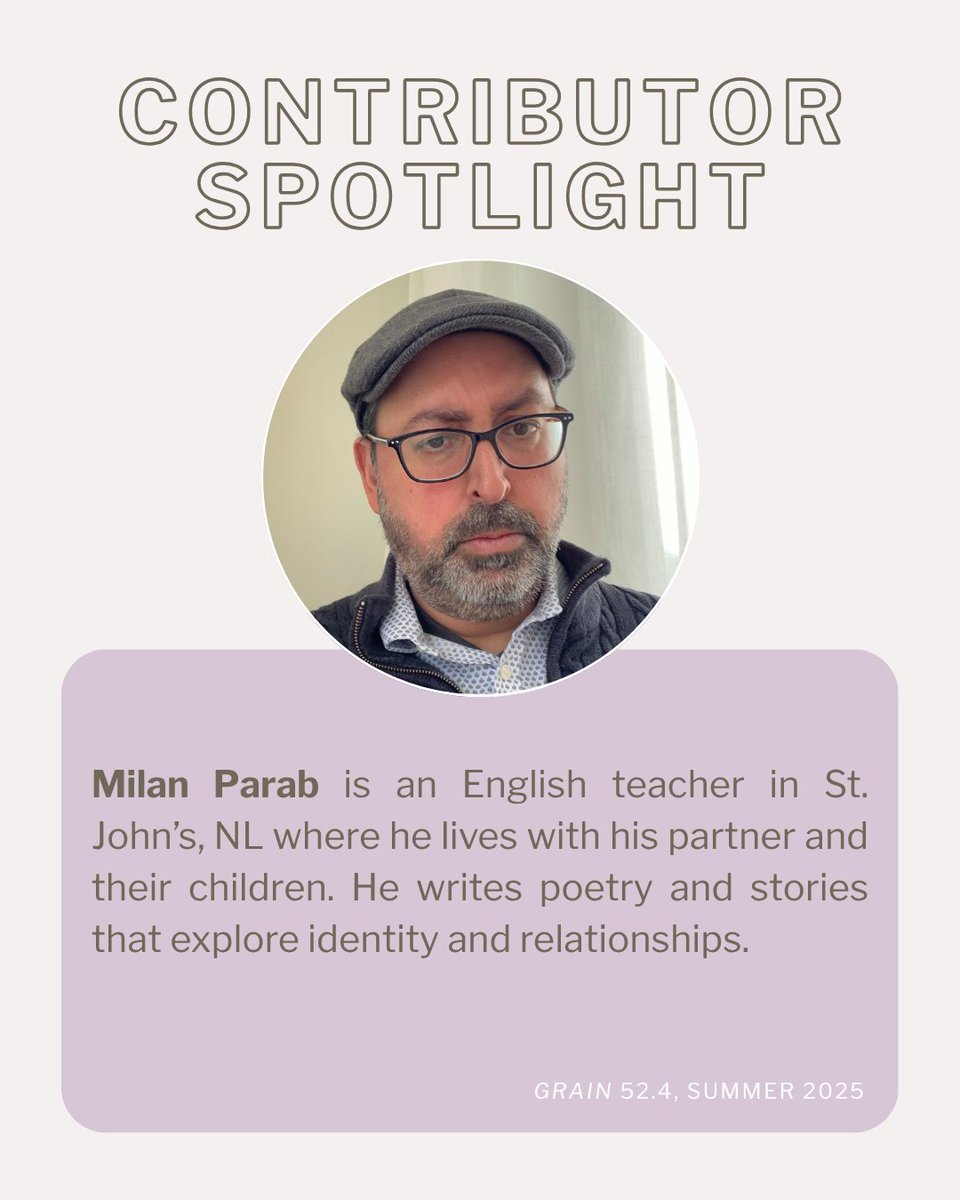 52.4 CONTRIBUTOR SPOTLIGHT: MILAN PARAB!