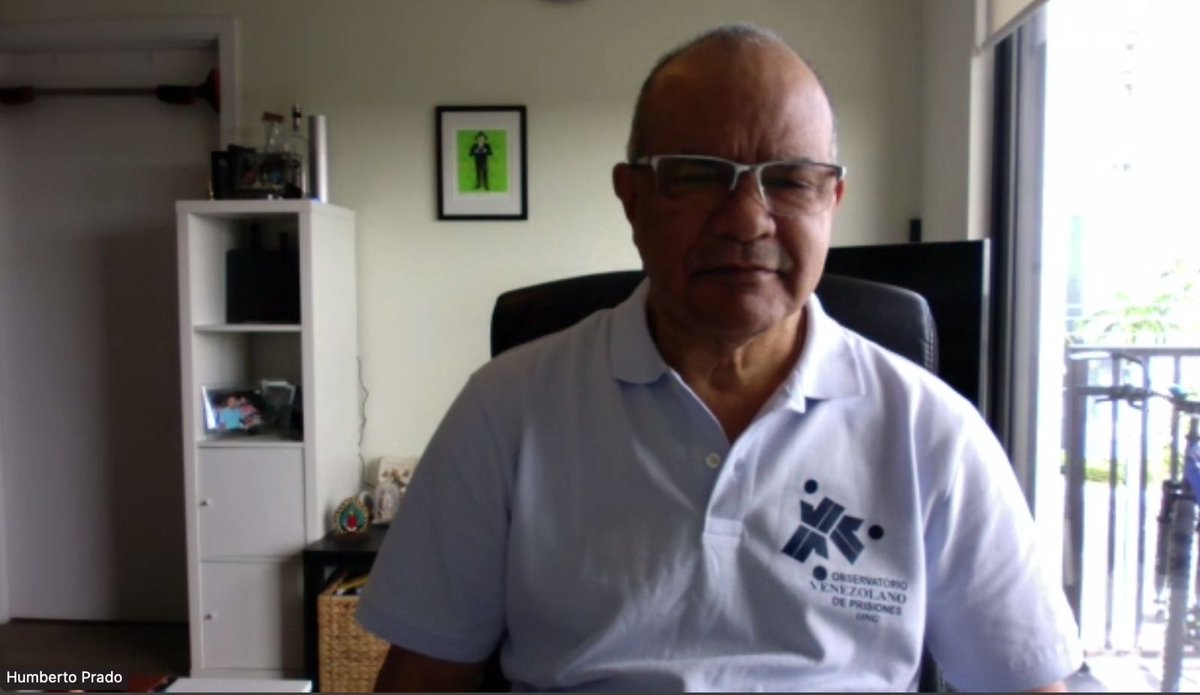 #InformeAnualOVP "Esta administración es terrible, es nefasta, ¿cómo le van a quitar las visitas a los presos? No se pueden meter con la libertad, la alimentación ni con la familia de los presos", detalla Humberto Prado, director del OVP.