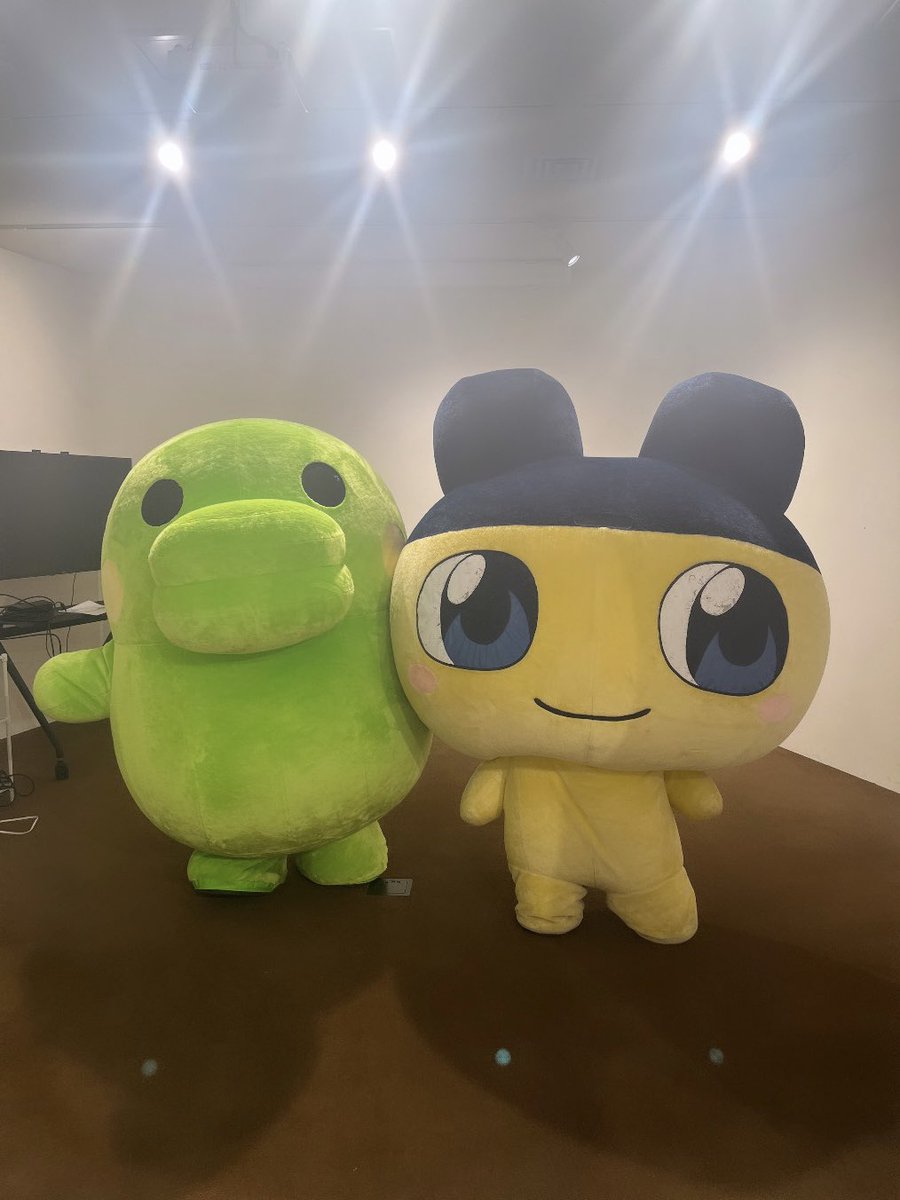 Tama_ll11's tweet image. まめっち・くちぱっちグリーティング💛💚
#たまごっち  #Tamagotchi