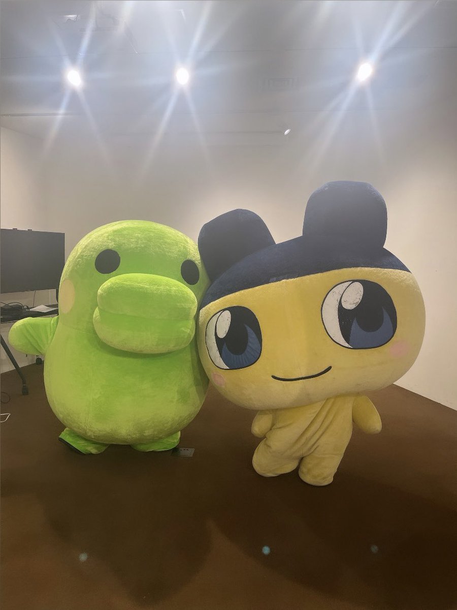 Tama_ll11's tweet image. まめっち・くちぱっちグリーティング💛💚
#たまごっち  #Tamagotchi