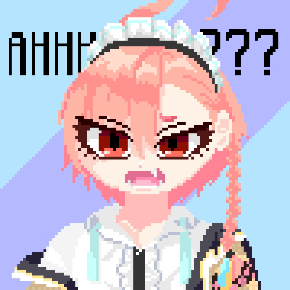 1Common_User1's tweet image. #BlueArchive 
처음 그려보는 블아 캐릭터 네루.. 으렵다...