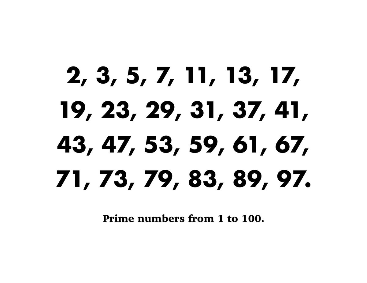 TheMathFlow's tweet image. There is an infinite number of prime numbers, and as yet-despite millions of man-hours spent in vain, one has not found an efficient closed-form formula to predict them.🤷♂️