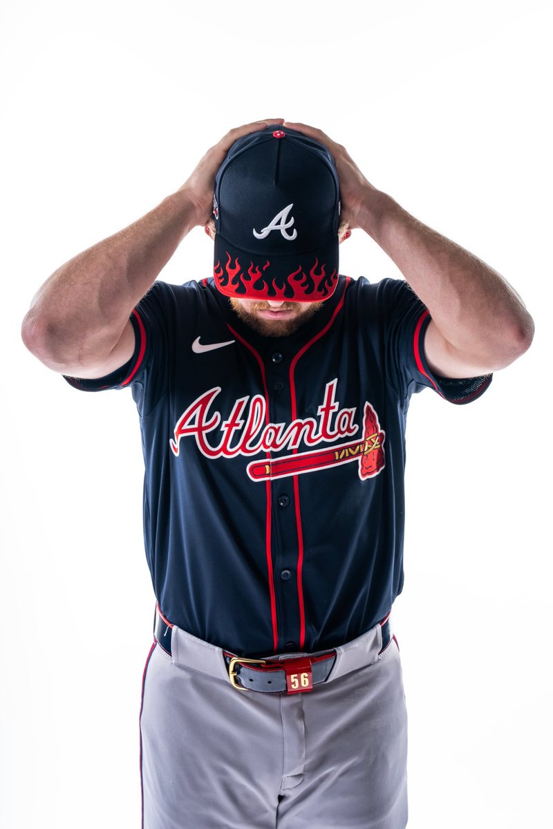 Jrsy_Hub's tweet image. BREAKING: The Braves and Reds have unveiled their Speedway Classic uniforms which they will wear August 2 at Bristol Motor Speedway