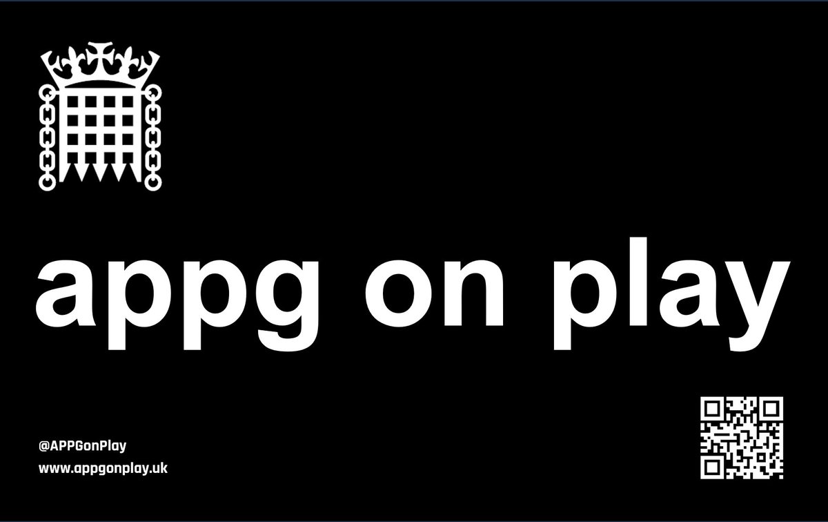 The new <a href="/APPGonPlay/">APPG on Play</a> will hold its first meeting in Parliament on 2 Sept 2025 - bringing MPs, Peers, and partners together to champion every child’s right to play

Read more about the APPG:
👉 playengland.org.uk/newsblog/appg-…

#APPGonPlay #PlaySufficiency #NationalPlayStrategy #PlayPolicy