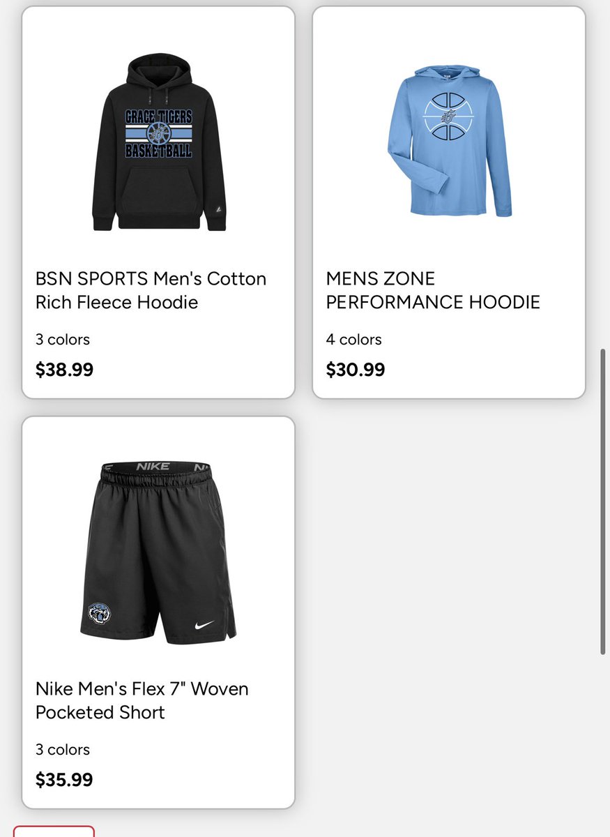 CoachKrombeen4's tweet image. Our Grace Basketball Apparel Store is open! Any recruits that want some gear, please click the link below.
bsnteamsports.com/shop/BVecAV6ZYw
