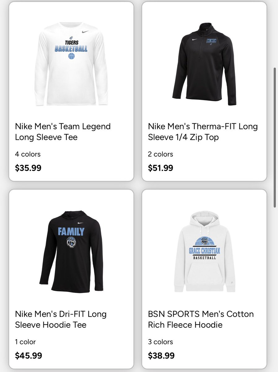 CoachKrombeen4's tweet image. Our Grace Basketball Apparel Store is open! Any recruits that want some gear, please click the link below.
bsnteamsports.com/shop/BVecAV6ZYw
