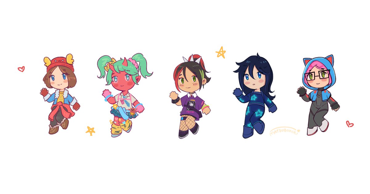 matsubokiri's tweet image. small girlies 🤲🩷

#FortniteArt