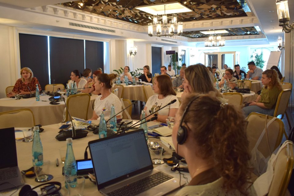 IOMALBANIA's tweet photo. Strengthening the protection mechanisms for unaccompanied and separated children arriving in Albania from third countries is a key priority under the #EU4MIGRATION project, funded by the European Union and implemented by IOM and @UNHCRAlbania. https://t.co/T8Lbdnt0RT