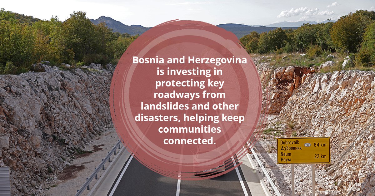 WorldBankECA's tweet image. By upgrading tunnels and bypasses, Bosnia and Herzegovina is improving safety on major transport routes that were once prone to landslides, flooding, and long delays.
Learn how the @WorldBank and @EIB are helping the country invest in its roadways: wrld.bg/L9TY50WrN03