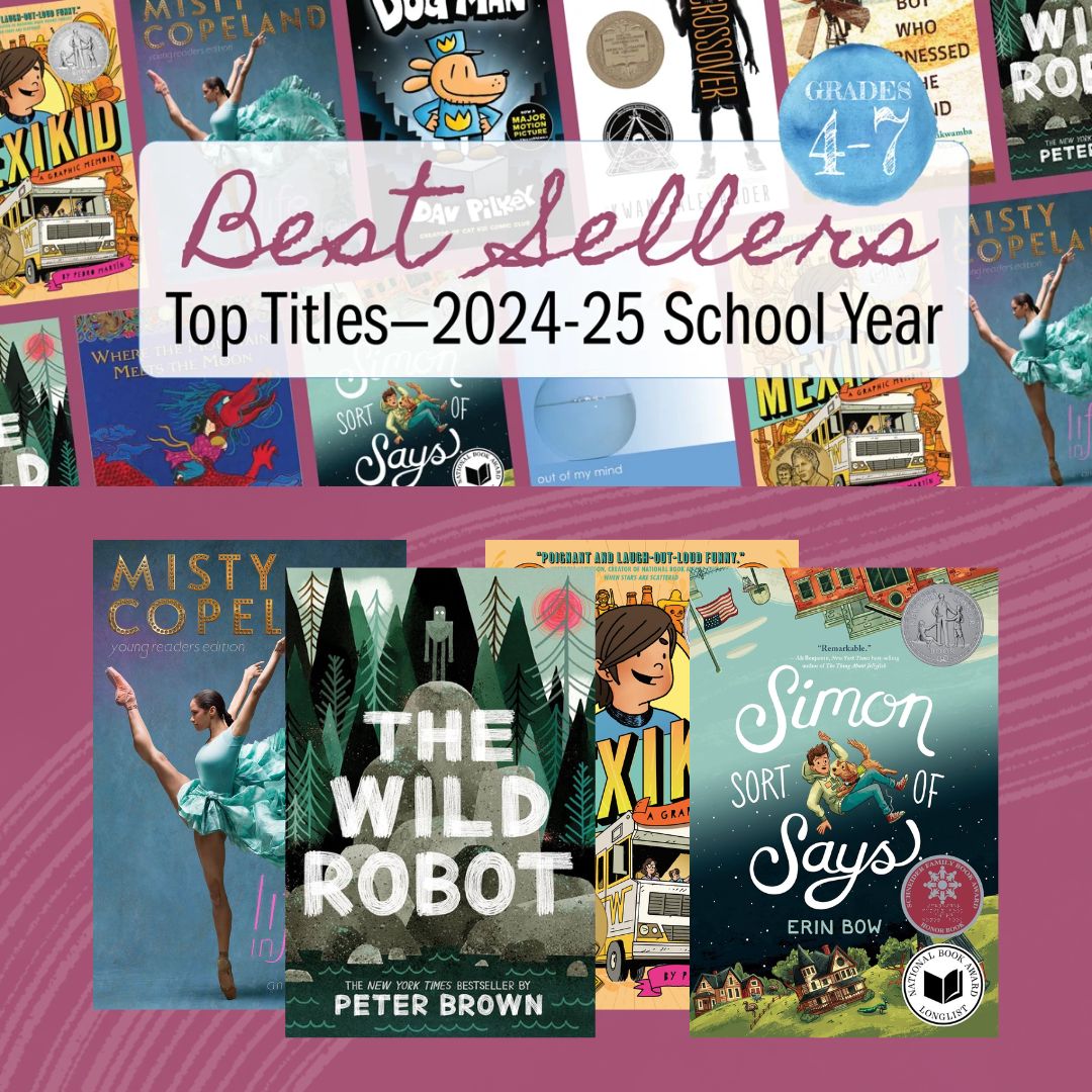 Here are the hottest books read in grades 4-7! Handpicked by Reading Experts, our new collection of best sellers will transform your classroom library—just in time for Fall! 📚

Shop Grades 4-7 Best Sellers:
 buff.ly/j0cspTp
Shop All Best Sellers: buff.ly/9JaxPU1