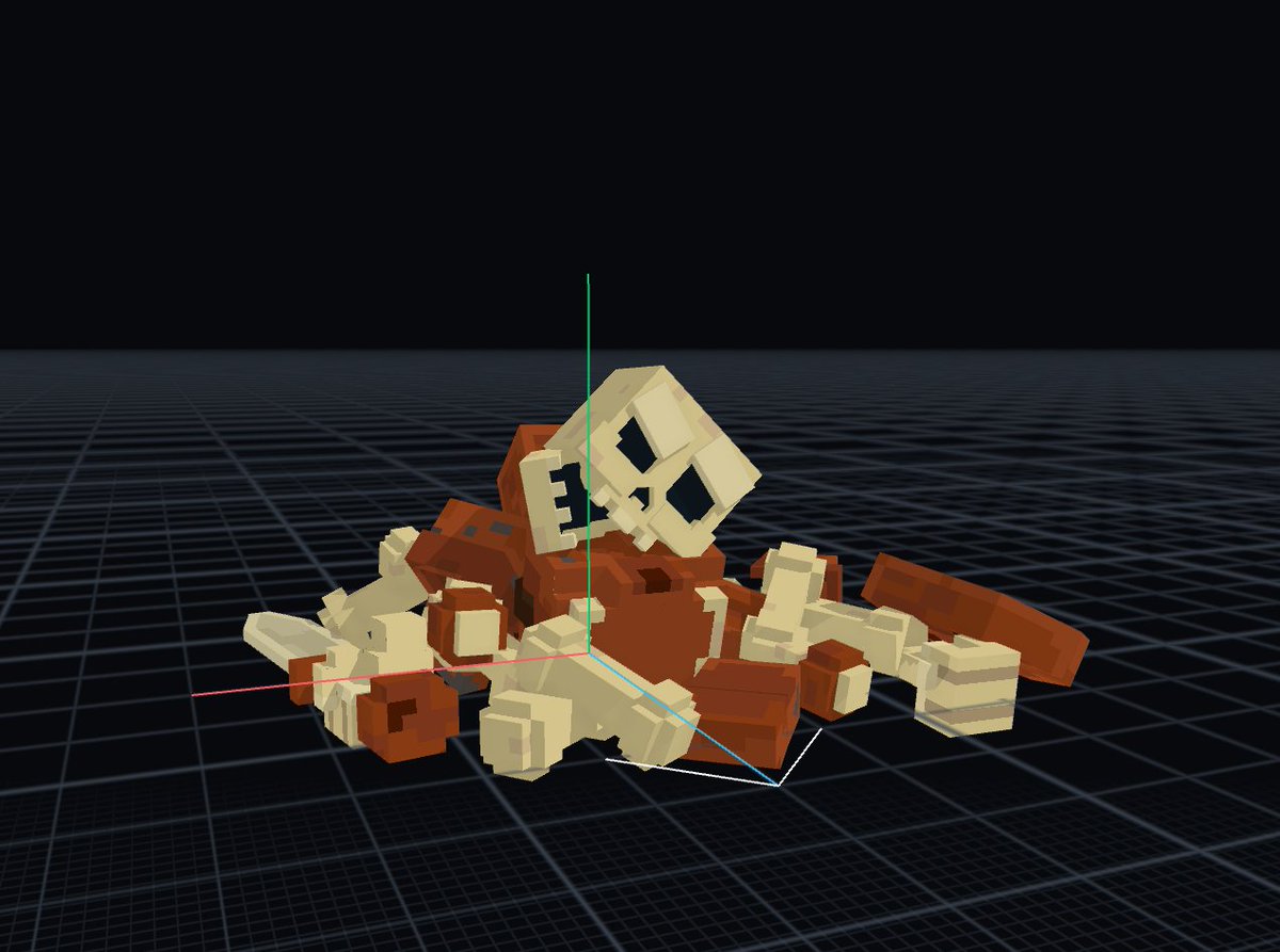 GabAnimationn's tweet image. It's time for death animation!
I'm working on the keyframes, I hope to finish the animation today so I can share it with you ;).
I've also been tweaking a bit the Idle and Walk animation, so I'll probably upload a little demo of all of them later and then I'll keep going until I…