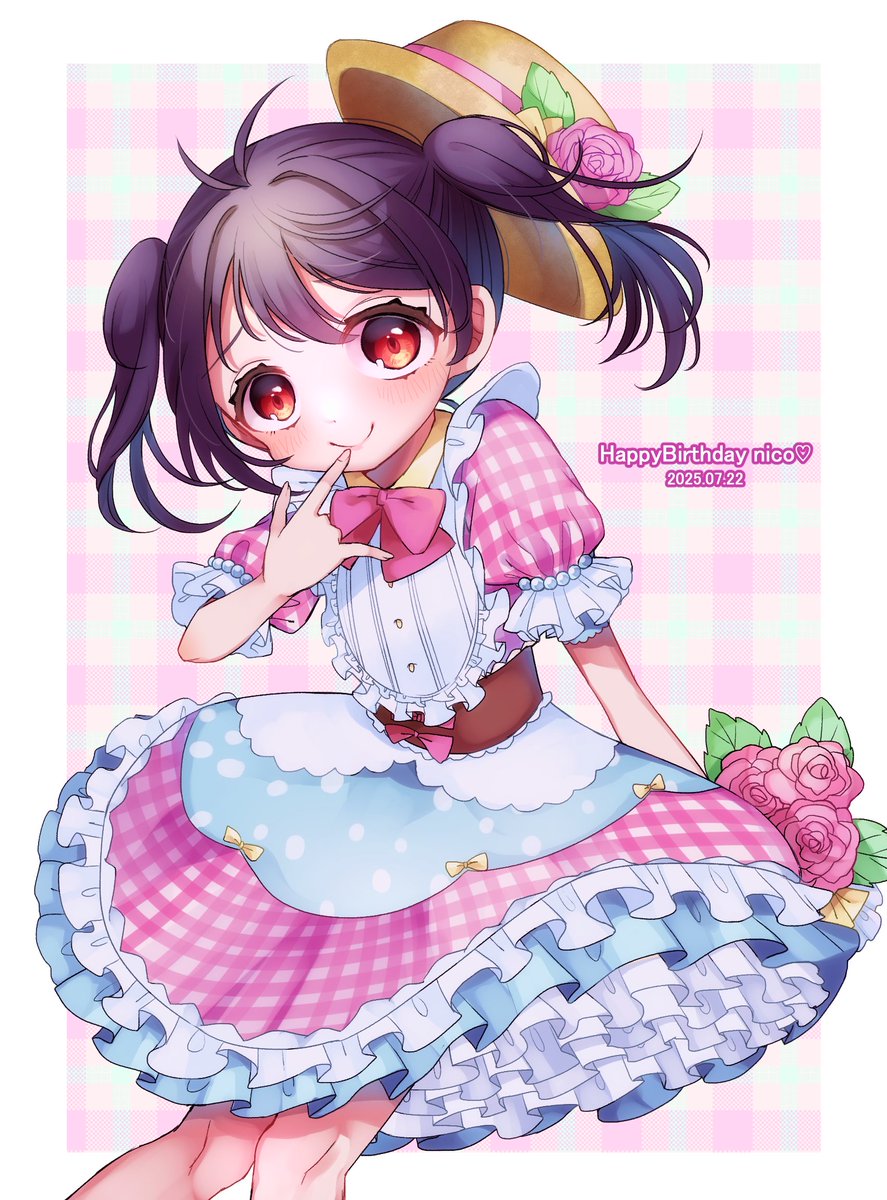_me_r_i_'s tweet image. #矢澤にこ生誕祭2025 
にこにー誕生日おめでとう🎀💗
