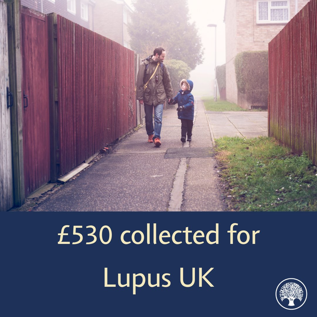 More than £530 has been raised for Lupus UK in honour of a loved one, thanks to the generosity of family and friends who donated via the funeral notice. Your support means so much and will help make a positive impact. Thank you all. 💜 #LupusUK #InMemory #Gratitude