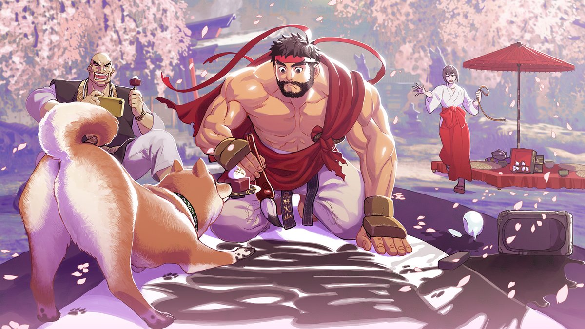 StreetFighter's tweet image. Happy Birthday, Ryu! 🎂
As a true World Warrior, you're always seeking strength and honing your skills. Be sure to celebrate today with some relaxing meditation or instant soba! 🐉