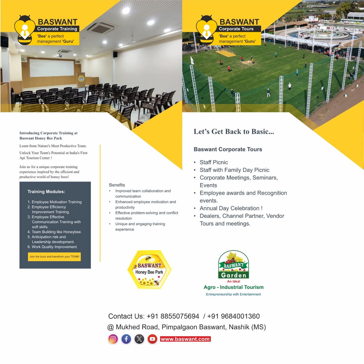 BaswantAIT's tweet photo. Looking for a venue that combines professional excellence with a touch of tranquillity? 🏞️

Welcome to India’s First API Tourism Center - Baswant Garden !, where business meets nature! 🌿 /n https://t.co/caVQlyg1t6