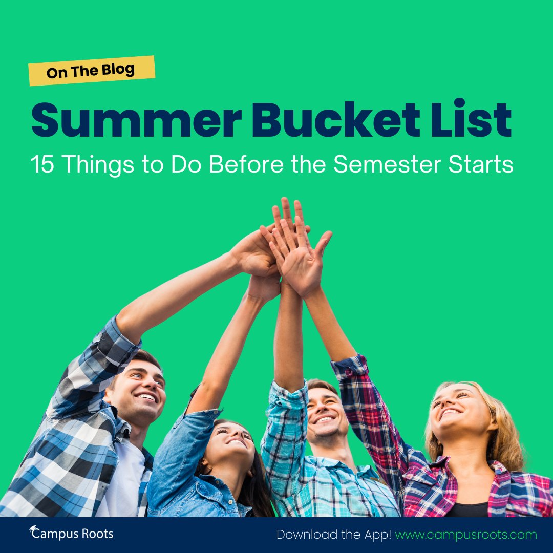 Campus_Roots's tweet image. Still got time before school starts? Knock out these 15 summer wins. Thank us later. 😎
➡️ bit.ly/44DASH5 
#CampusRoots #KUstudents