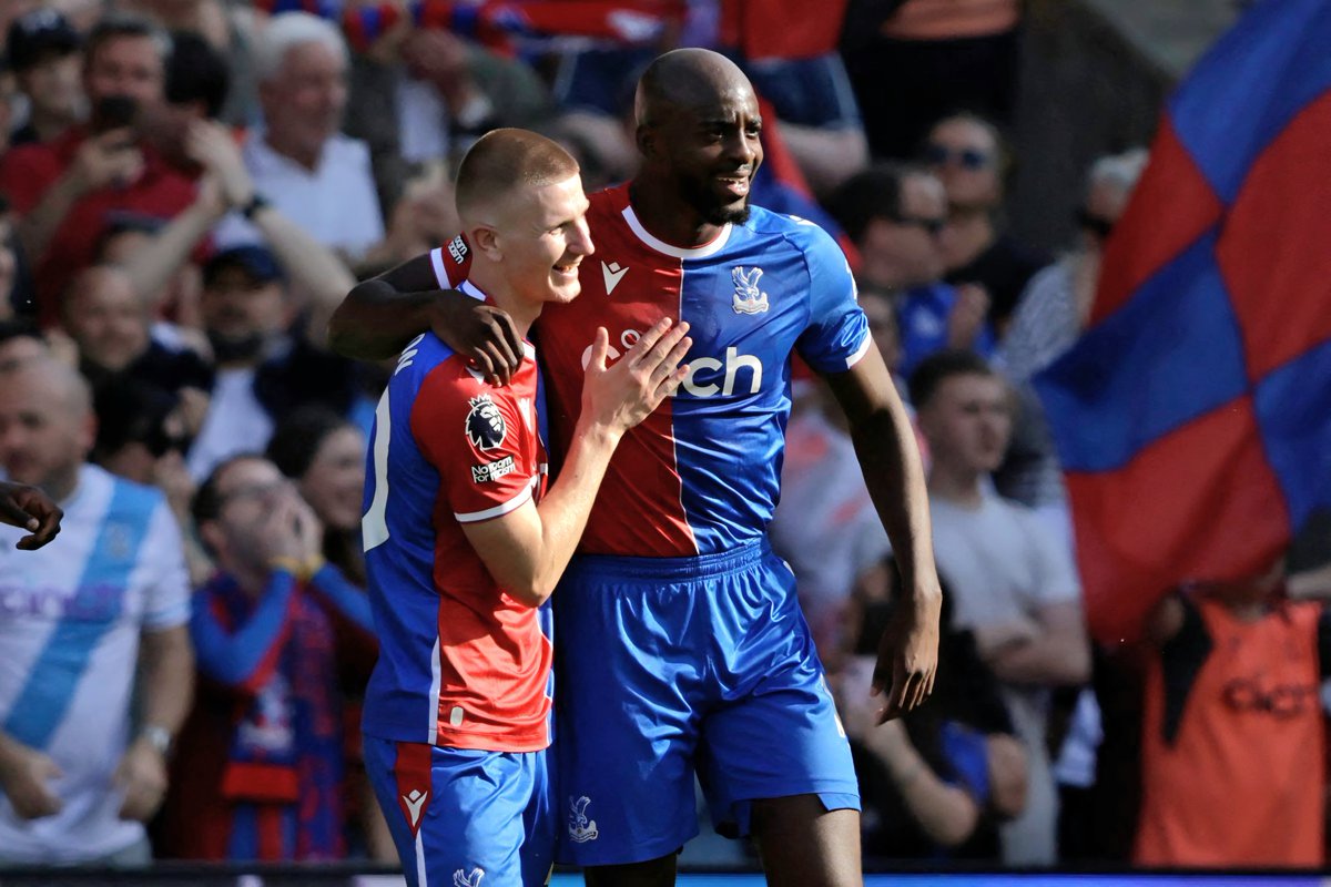 KPmufc's tweet image. If we turn up at Palace and slap £100m down for Mateta and Wharton, what are they saying to that? 🤔