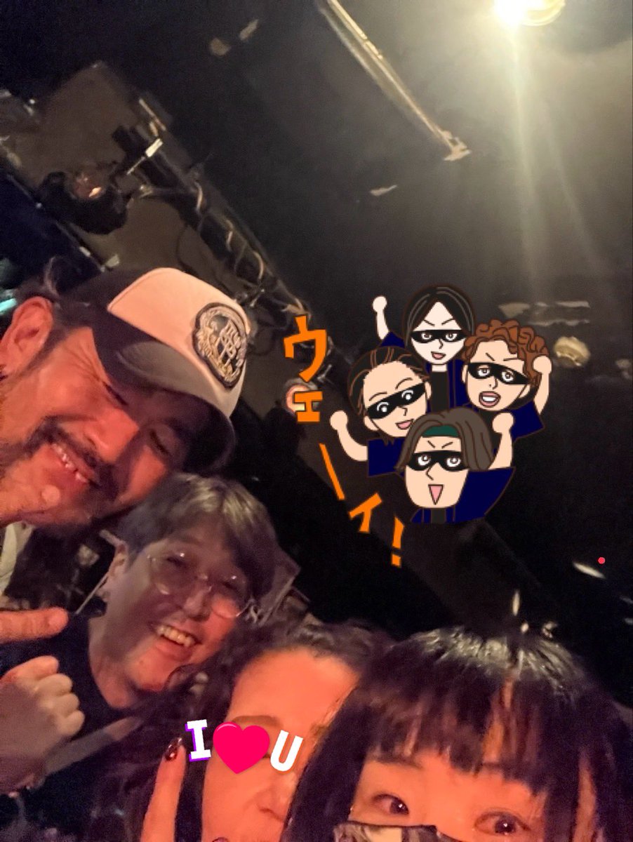 zMo1gPBoPYj5hLI's tweet image. 昨日のHAIGAN😋
KANDARIVASファンのグラインド勢達が遊びにきてくれて全員無事大爆発💥
恐ろしい事にアースダム来る前にテキーラ10杯...!
更にHAIGANで大爆発した後歌舞伎のGODZまで行ったと言う...
恐ろしきグラインド民😂
最高すぎる❤️🔥
(クミさんだけ一応スタンプ🙏)