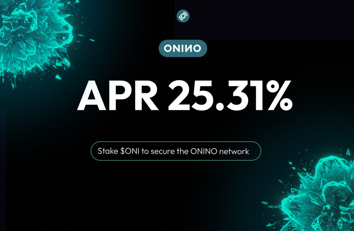 onino_io's tweet image. Here’s what ONINO delegators are earning right now ⬇️ Don’t miss out on these APRs!