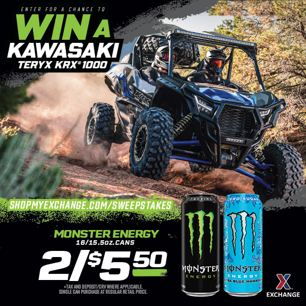 Ending soon! Enter for a chance to win nearly $70,000 in prizes in the Exchange #MonsterEnergy Kawasaki #sweepstakes.