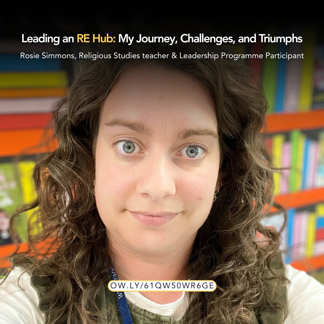 Culham St Gabriel’s (@culhamstgabriel) on Twitter photo 🌟 New blog! 
What’s it really like to lead an RE hub? Rosie Simmons, a Religious Studies teacher & participant on our Leadership Scholarship Programme, shares her  reflections, challenges, and triumphs.
👉 reonline.org.uk/2025/07/14/lea…
#TeachRE #TeamRE #REHubs 🌟 New blog! 
What’s it really like to lead an RE hub? Rosie Simmons, a Religious Studies teacher & participant on our Leadership Scholarship Programme, shares her  reflections, challenges, and triumphs.
👉 reonline.org.uk/2025/07/14/lea…
#TeachRE #TeamRE #REHubs