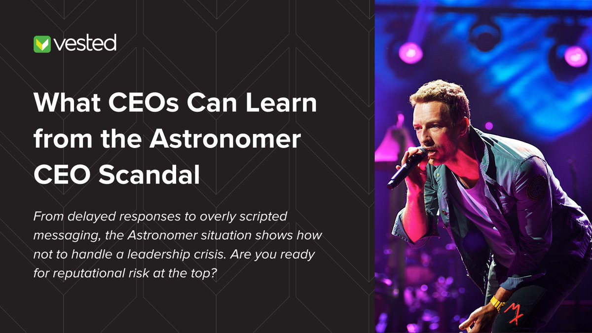 When crisis hits the C-suite, it’s more than damage control. It’s about trust, culture, and leadership.

Vested MD Jacqueline Gogel shares 5 key lessons from the Astronomer CEO scandal every exec should know. bit.ly/44QRJX3