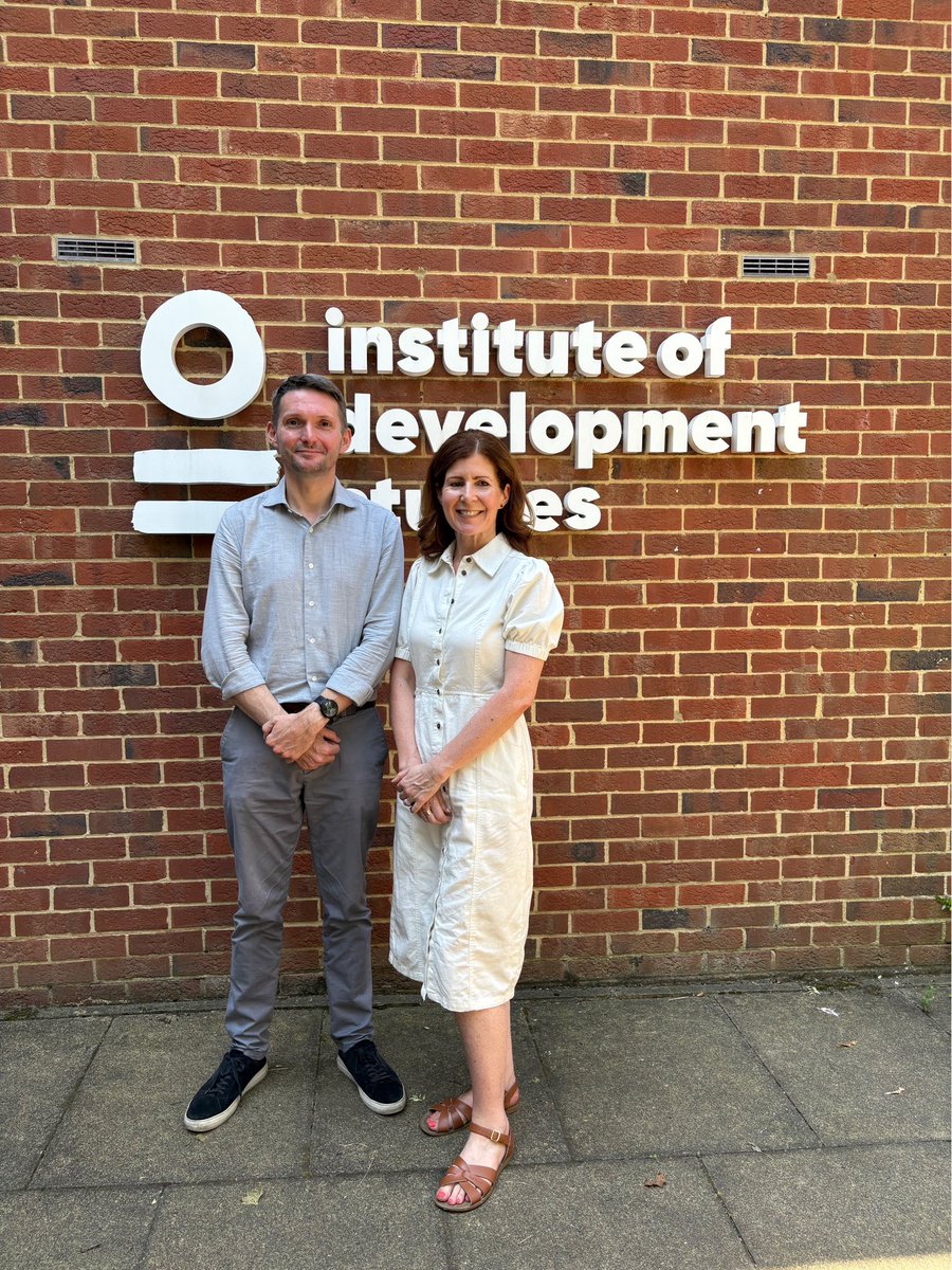 chriswardmp's tweet image. Huge thanks to International Development Minister @JennyChapman for joining me at the world-leading Institute of Development Studies @SussexUni.
International development matters to me, to Labour, and to Brighton. It was great to hear Jenny set out next steps.