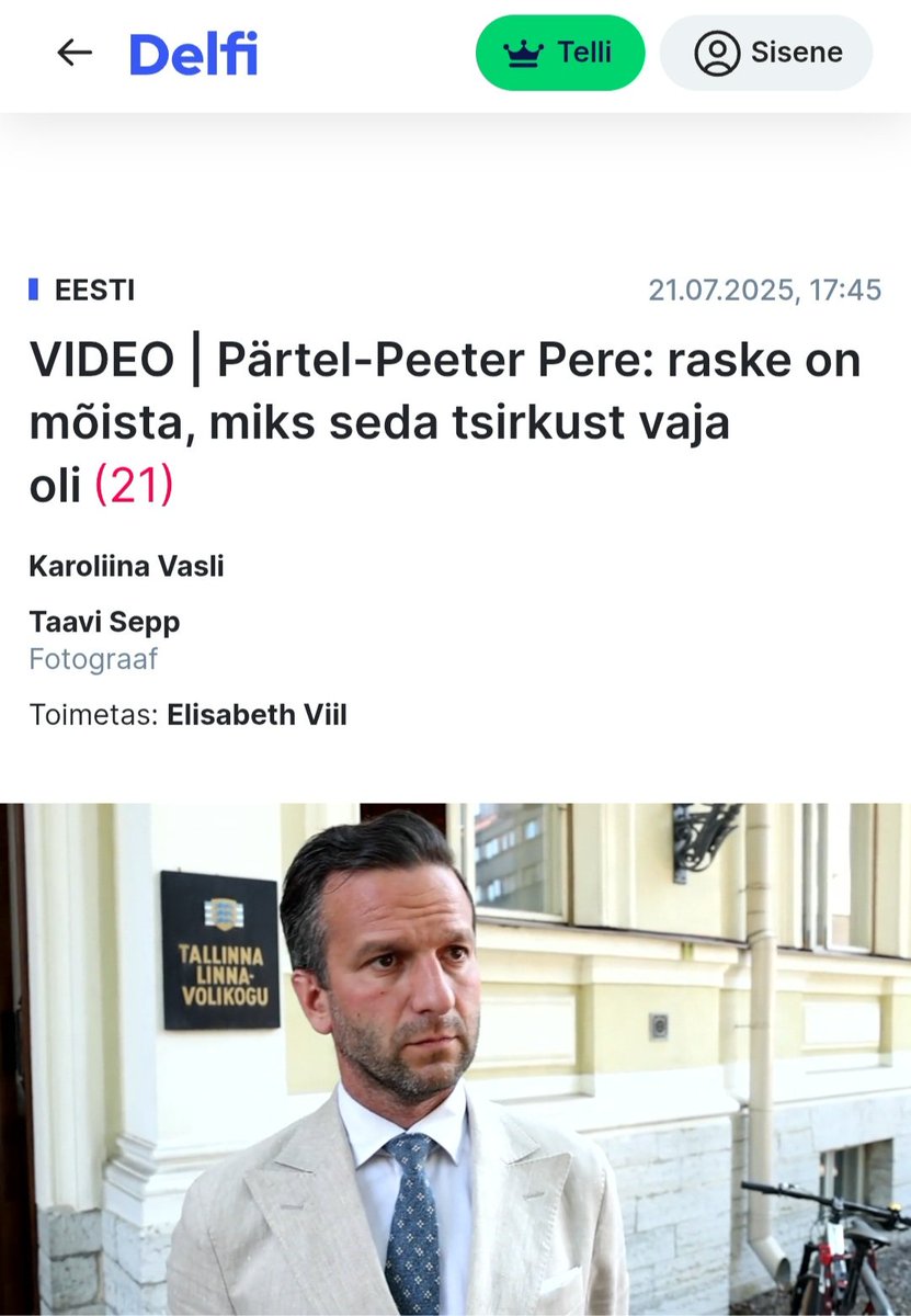 tarmoseliste's tweet image. Pärtel-Peeter Pere vaatas peeglisse ja nägi seal ennast.