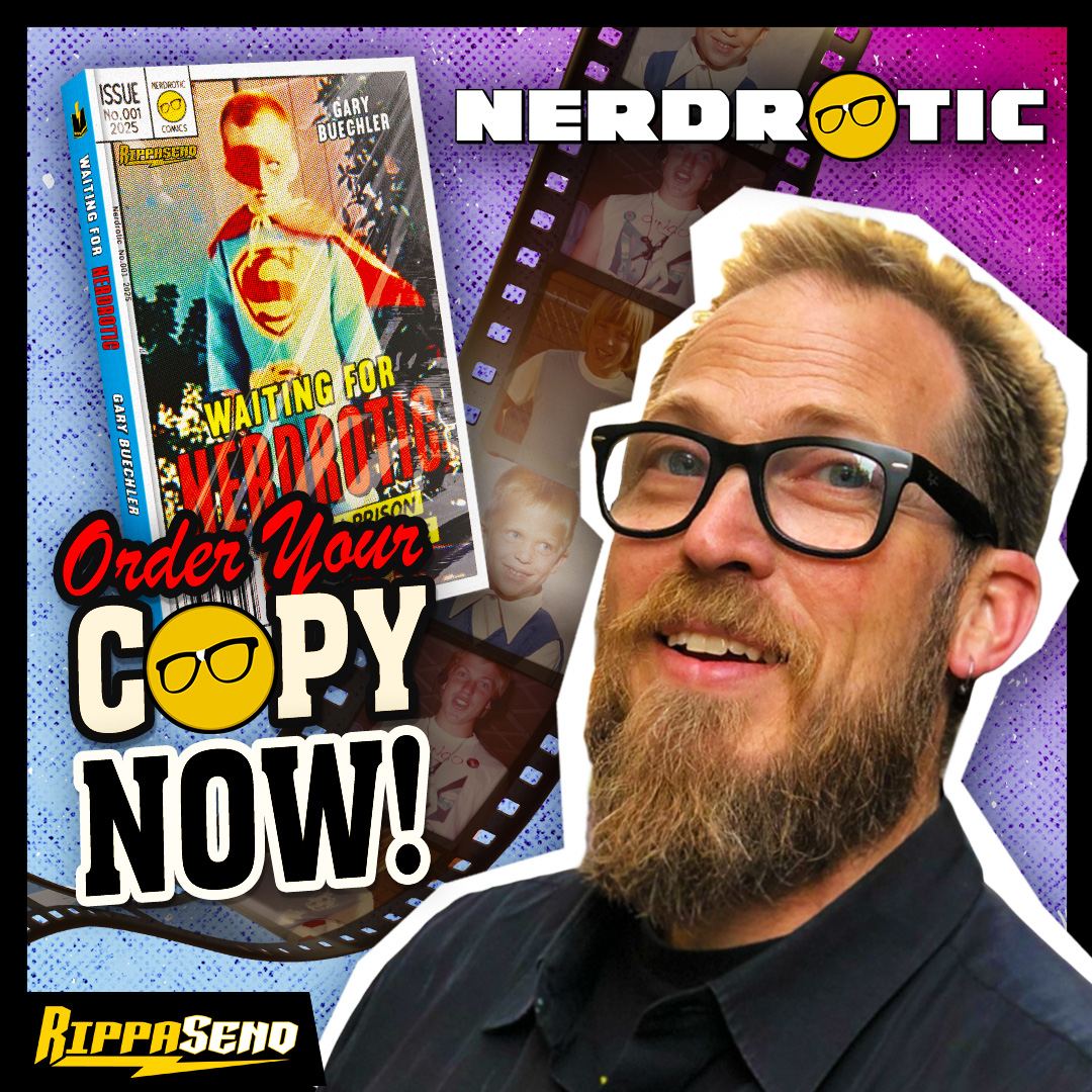 RippaSend's tweet image. 'Waiting For Nerdrotic: From Prison To YouTube' is the untold memoir of Gary Buechler, aka 🟡 @Nerdrotics, and his journey from the lowest of lows to his triumphs! #RippaSend #RippaSendPublishing #Nerdrotic #WaitingForNerdrotic
📖 PRE-ORDER YOUR COPY THROUGH @RIPPASEND TODAY 👇…