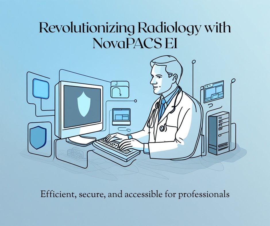 NovaPACS EI is ready to transform your facility. Learn more about how our PACS can upgrade the way you store and share radiology images by requesting a demo!

Demo: bit.ly/4kwxvpZ