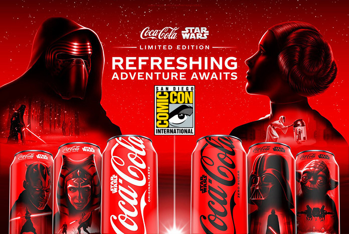 JediNewsNetwork's tweet image. Coca-Cola Brings Star Wars to Life with Immersive “HOLOCREATOR” Experience at SDCC - jedine.ws/jren #StarWars @CocaCola @StarWars #RefreshYourGalaxy #SDCC25 #SDCC2025 #Fandom #HOLOCREATOR