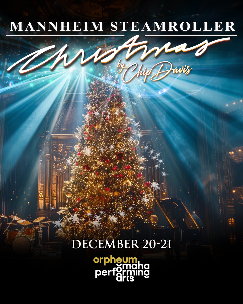 operformingarts (@operformingarts) on Twitter photo JUST ANNOUNCED π π
<a href="/MannheimSteam/">Mannheim Steamroller</a> is coming to the Orpheum Theater on Dec. 20 and 21 π
π« Tickets start at $61 and go on sale this Fri. July 25 at 10 AM at bit.ly/44TBLKb JUST ANNOUNCED π π
<a href="/MannheimSteam/">Mannheim Steamroller</a> is coming to the Orpheum Theater on Dec. 20 and 21 π
π« Tickets start at $61 and go on sale this Fri. July 25 at 10 AM at bit.ly/44TBLKb