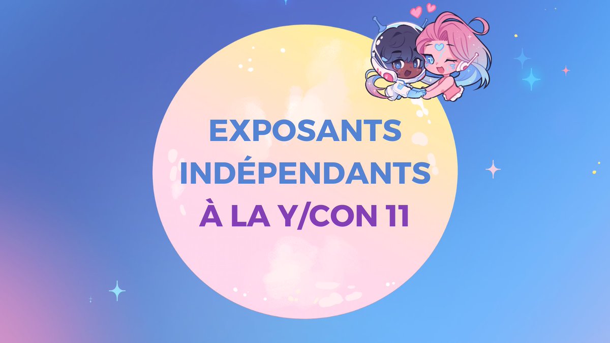YconFR's tweet image. 🇫🇷
Retrouvez directement sur notre site internet la liste de tous les exposants indépendants, auteurs, artistes et illustrateurs présents à la Y/CON 11 !
Plus d’infos : bit.ly/3IU73cA