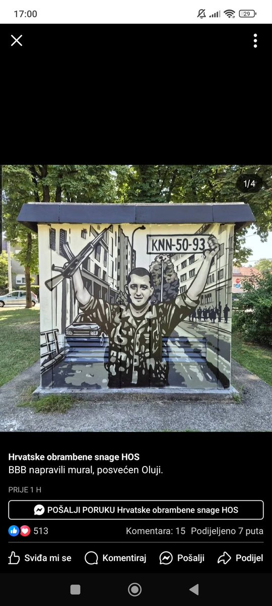 DraganaSok20147's tweet image. Predlažem tim istim BBB Boysima da već kada su napravili mural da i pored njega stražare!!!!
Bravo 👏👏👏👏👏 👏👏👏👏