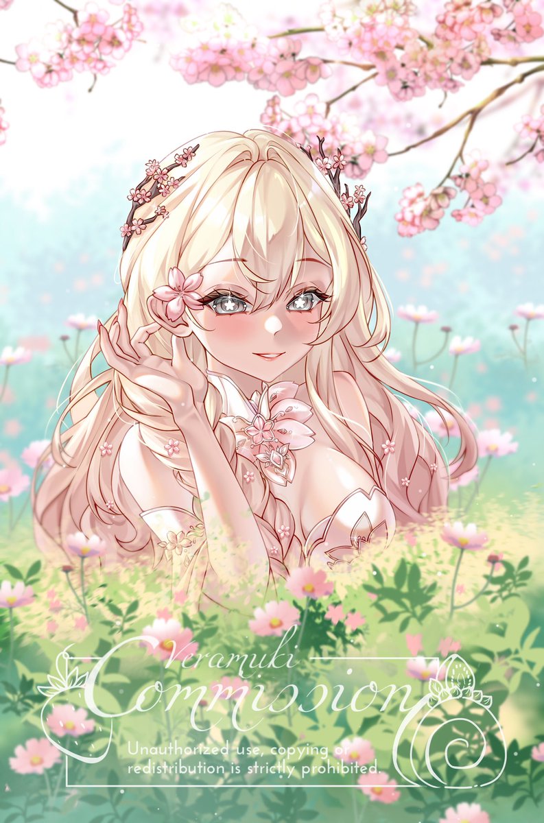 vera_muki's tweet image. Commission for @mihoyanaVT 🌸🩷 thank you so much ✨ such pretty oc 🥰
#PHartist #VtuberPH