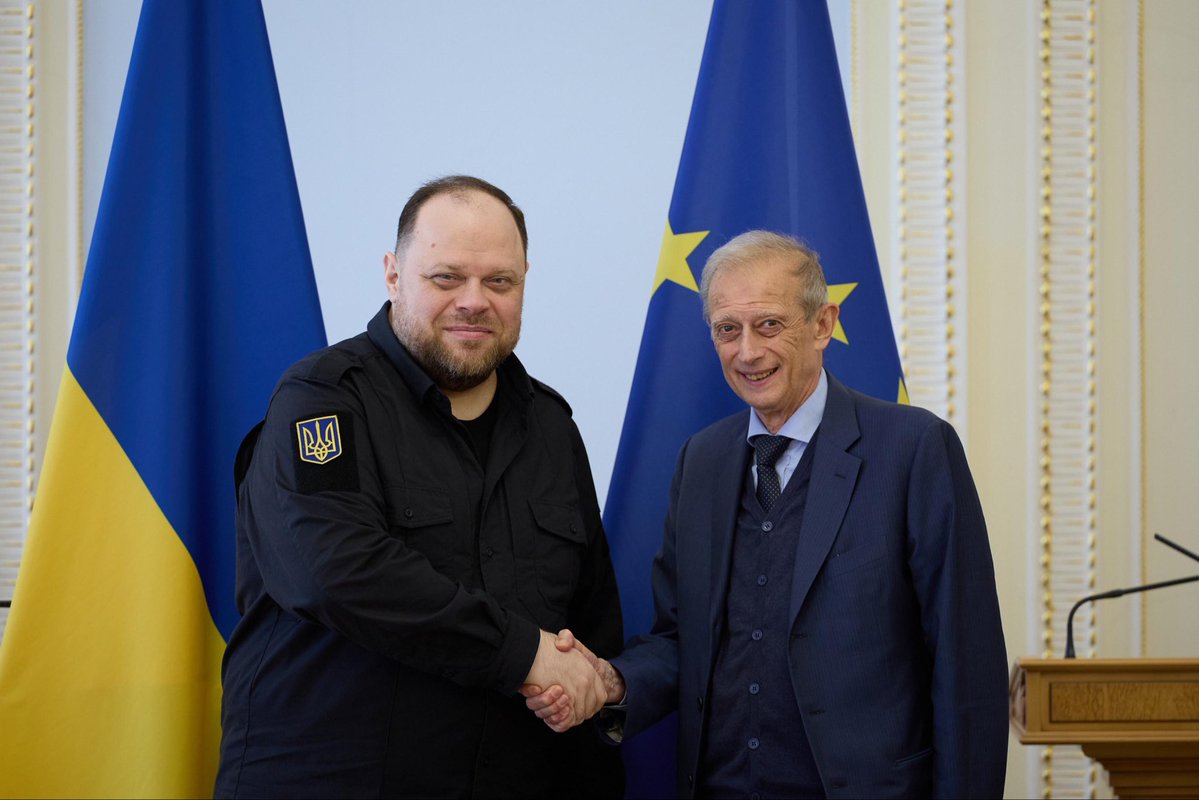 r_stefanchuk's tweet image. I held a meeting with @pierofassino — the Rapporteur of the Committee on Political Affairs and Democracy of the Parliamentary Assembly of the Council of Europe. I expressed gratitude for his visit to Ukraine, a gesture of solidarity more meaningful than words.
We discussed the…