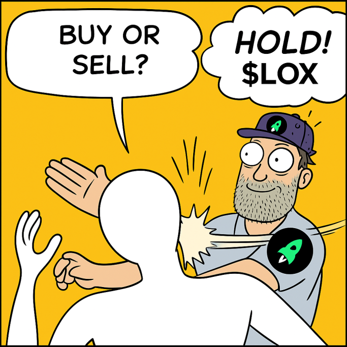 Mico19276372's tweet image. 👋 Wrong question. The only answer is HODL $LOX.
#LOXDegens #HODLMode #CryptoDiscipline @l1ftdotsol