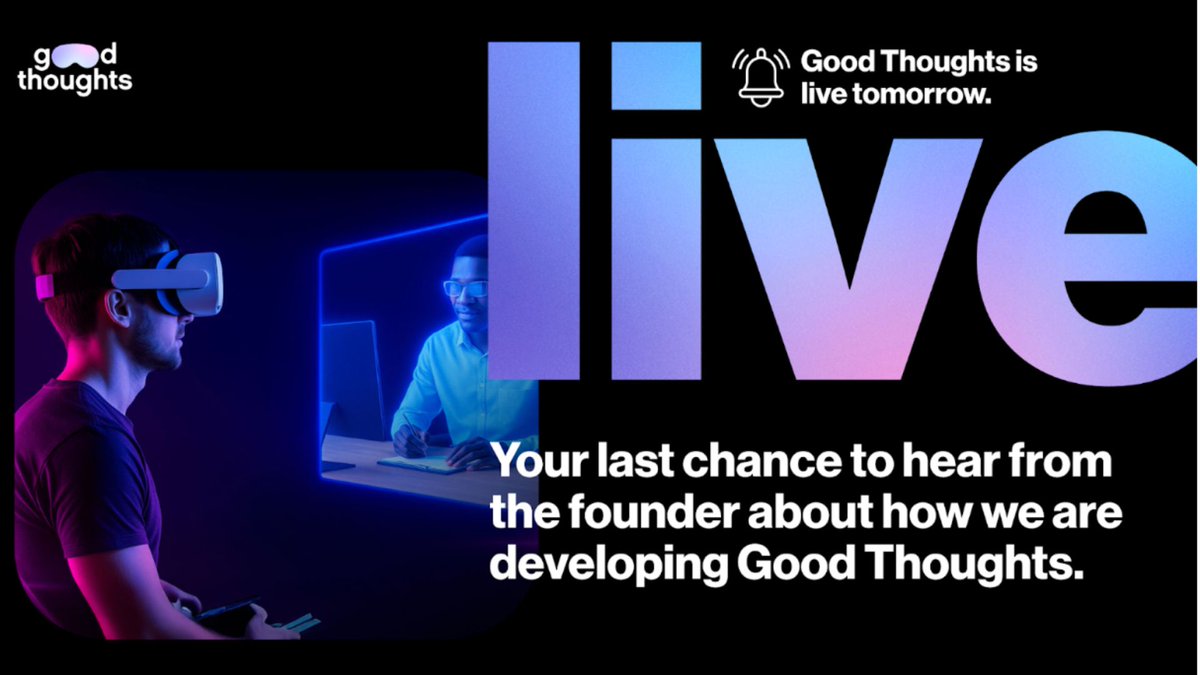 We will go live tomorrow. This is the final investor webinar of the campaign - your chance to hear directly from our founder, explore the platform, and get your questions answered live.

🗓 Date &amp; Time: July 22, 5:00 PM (EST)

🔗 Register now: zurl.co/xqOw7

Even if you