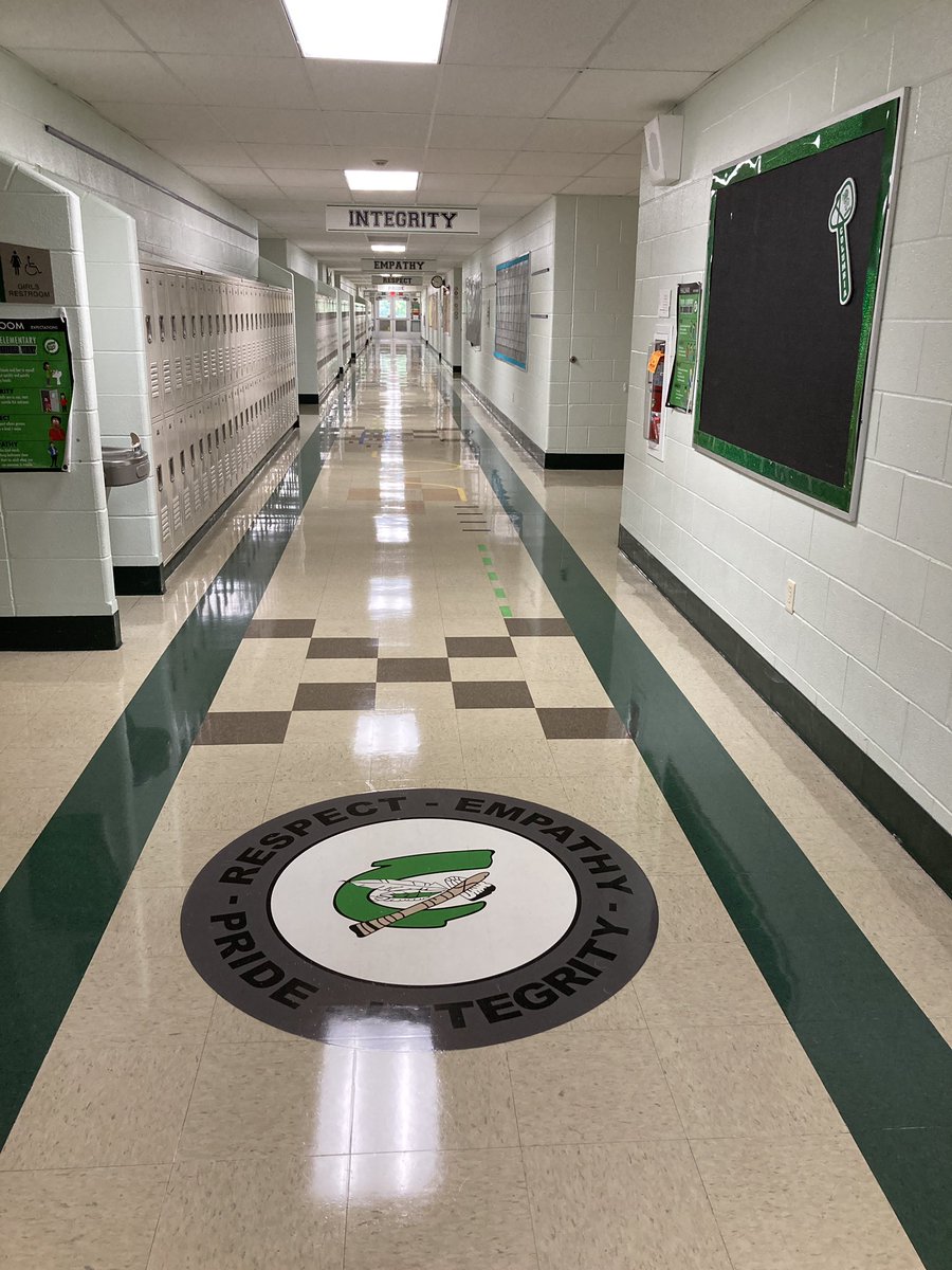 Thanks to the hard work of our custodial teams, the buildings are starting to come together and ready for the new school year! #onceaRaider