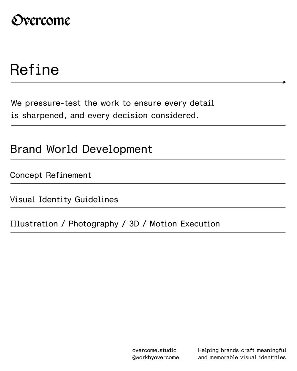 workbyovercome's tweet photo. Our Process:

How we create brand identities in 4 steps 👉 https://t.co/AnN2BSKgEw