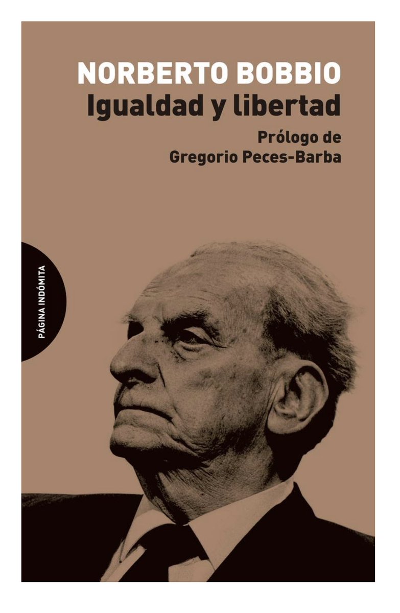 GerardoMunck's tweet image. Bobbio sobre igualdad y libertad
Como explica Bobbio en esta joya de libro, los conceptos de igualdad y libertad son complejos – y es necesario tomar en cuenta estas sutilezas para entender cómo se relacionan la igualdad y la libertad.
Descarga libre: socialesenpdf.wordpress.com/wp-content/upl…