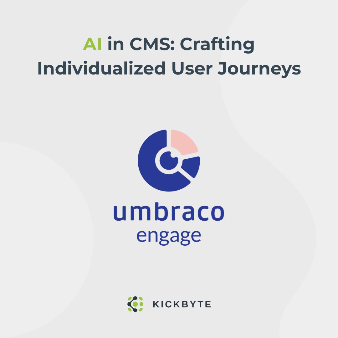 kickbytedigital's tweet image. If your CMS still treats people like segments, it’s already behind
AI changes that
@Umbraco Engage personalizes in real time. Kickbyte makes it scalable

#KickbyteDigital #UmbracoEngage #CMSInnovation #AIinMarketing #ContentThatLearns