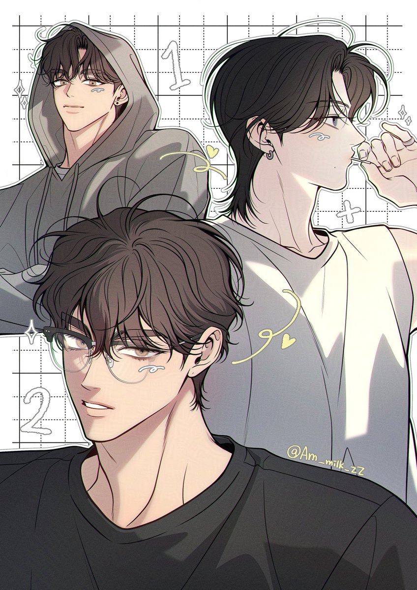 망가진 펜으루 낙서한거 재업.. 😅 #원플러스투