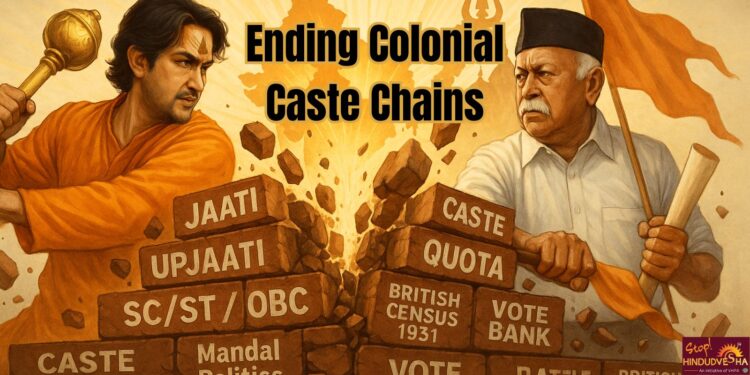 IHindudvesha's tweet image. India’s rising — but caste is still the leash.
Civilizational pride? Exploding.
But our politics? Still stuck counting castes like colonial clerks.
stophindudvesha.org/caste-politics…
Even saints are calling out the lie.
So why is the system hell-bent on keeping the caste wound open?
This…